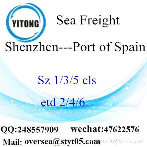 Port de Shenzhen LCL Consolidation à Port of Spain